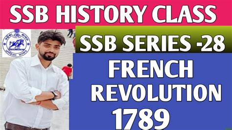 Ssb Series Part French Revolution World History Ssb