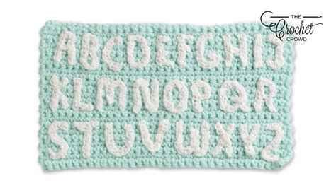 Crochet Alphabet Tutorial Series Tutorial