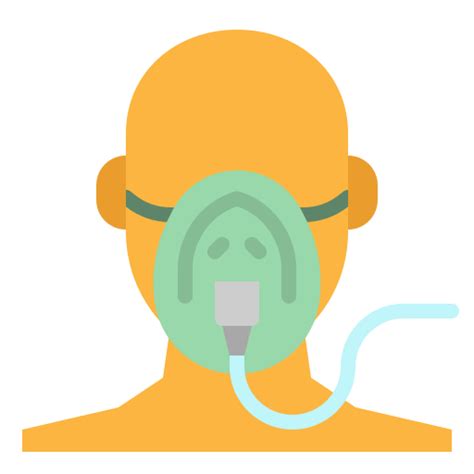 Oxygen Mask Photo Idea Studio Flat Icon