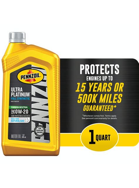 Pennzoil Ultra Platinum in Pennzoil - Walmart.com