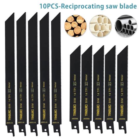 Pcs Metal Cut S Bf S Bf Reciprocating Wood Saw Blades For Bosch