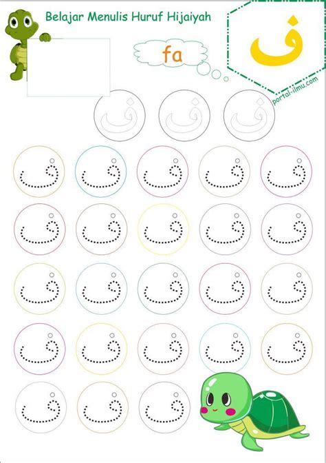 Belajar Menulis Huruf Hijaiyah Bersambung Huruf Hijaiyah Sambung Dan