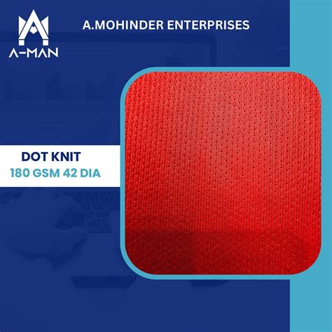 Dot Knit Micro Polyester Fabric At Rs 180kg Polyester Microfiber In Ludhiana Id 22331678733