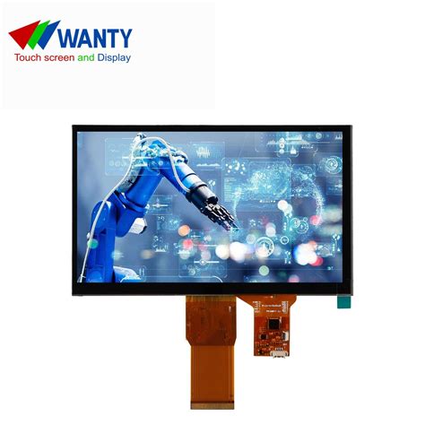 WANTY 7 Inch HDMI Raspberry Pi PCAP Cap Touch Panel Multi Finger