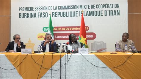 Axe Ouagadougou T H Ran Nouveaux Accords Pour Renforcer La