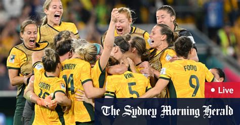 Womens World Cup Live Updates Matildas V France England V