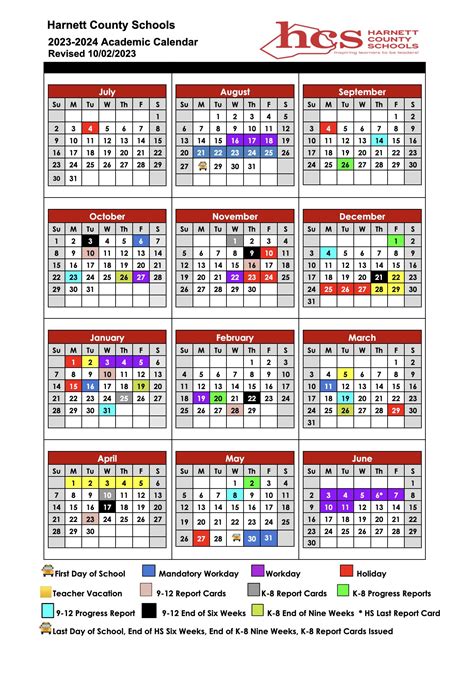 Please see the revised Harnett... - Harnett County Schools