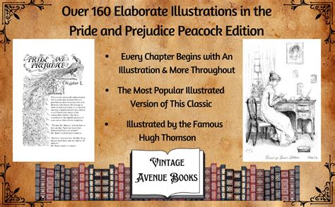 Pride And Prejudice Peacock Edition Illustrated Version Revived