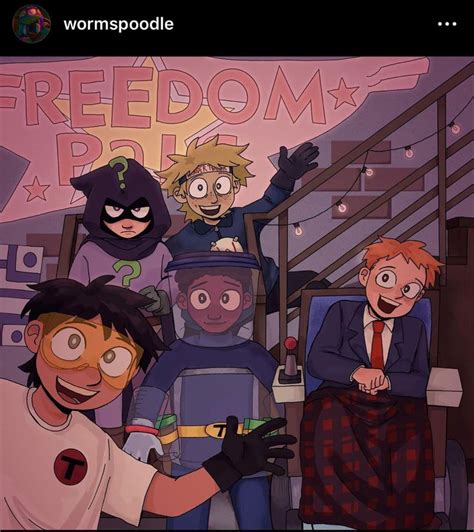 freedom pals! | South park fanart, South park, Kenny south park