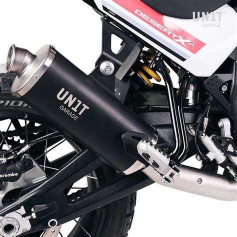 Collecteur Déchappement Sans Catalyseur En Acier Inoxydable Ducati Desertx