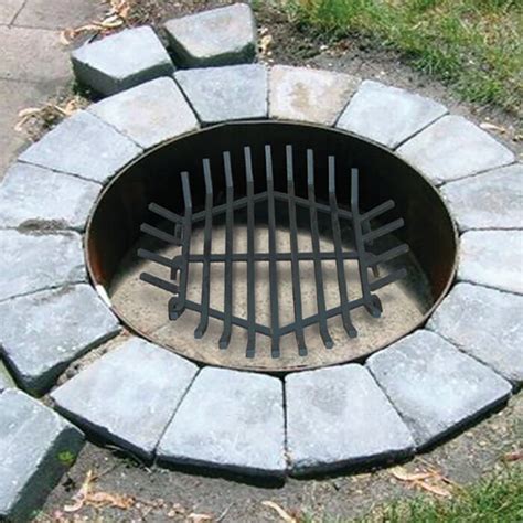 Master Flame Round Fire Pit Grate Wayfairca