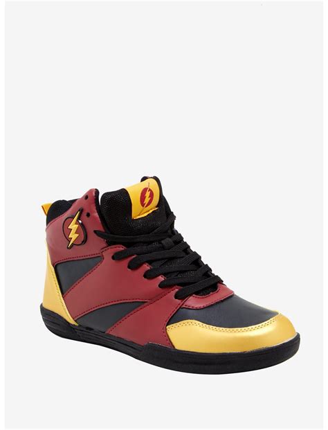 Dc The Flash Red Basketball Sneakers Hot Topic