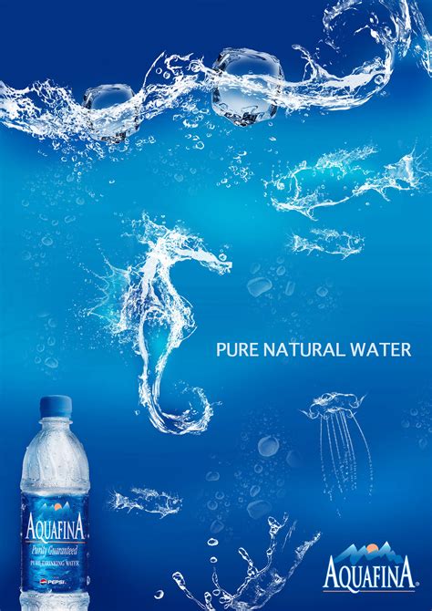 Aquafina Bottled Water On Behance