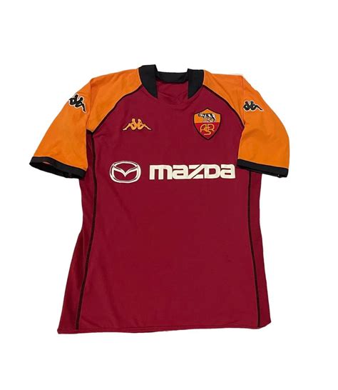 Vintage Vintage AS Roma Italy 2002-2003 Soccer Jersey Size Small | Grailed