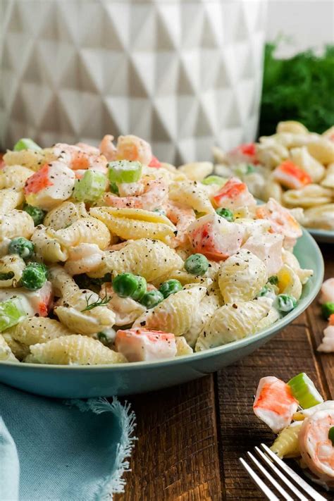 Seafood Pasta Salad - xoxoBella