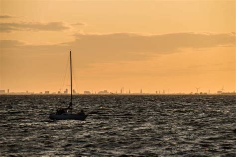 Wallpaper Sunlight Boat Sunset Sea Bay Night Lake Water Shore