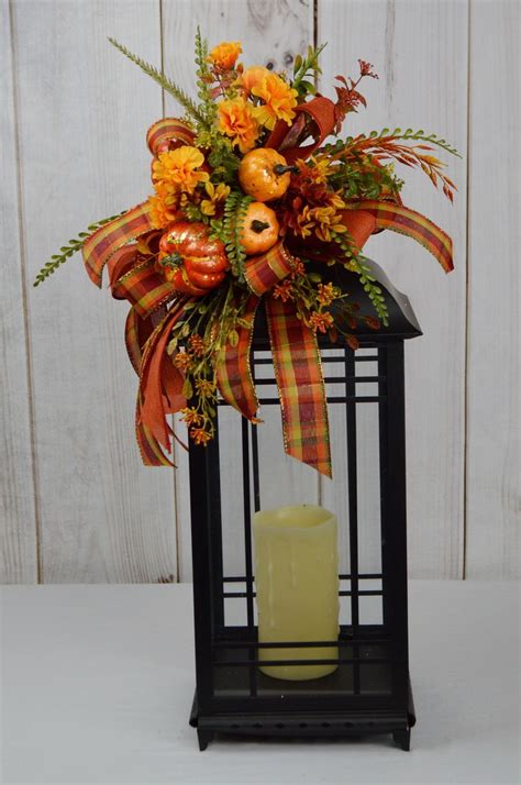 Vibrant Autumn Lantern Swag With Free Shipping