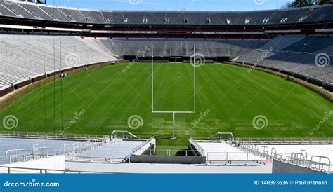 College Football Stadium Empty Seats Editorial Image | CartoonDealer ...