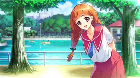 Nishina Kurumi Doukyuusei Visual Novel Image By Sumeragi Kohaku