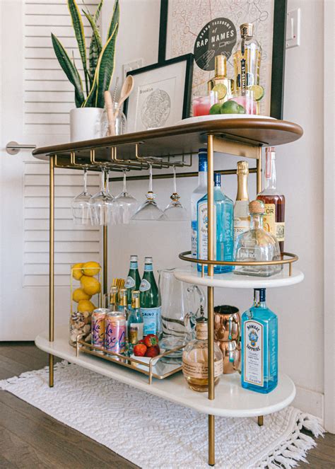 Bar Cart Styling - Melissa Frusco