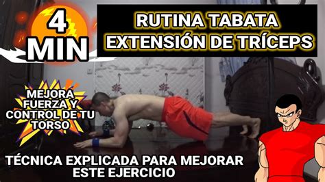 Rutina Minutos Brazos Torso T Cnica Explicada Youtube