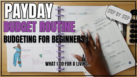 My Payday Routine How I Budget My Bi Weekly Paycheck Budgeting For