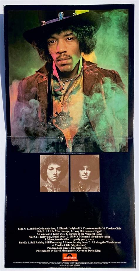 Jimi Hendrix Experience Unplayed 1973 UK Electric Ladyland 2 LP With Nude Cover