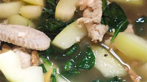 Tinolang Manok Na May Papaya At Dahon Ng Sili Youtube Video