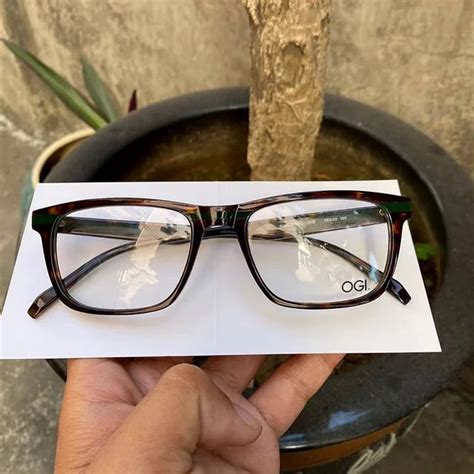 Niche Brand Designer Acetate Glasses Frames Large Size Rectangle SURE ...