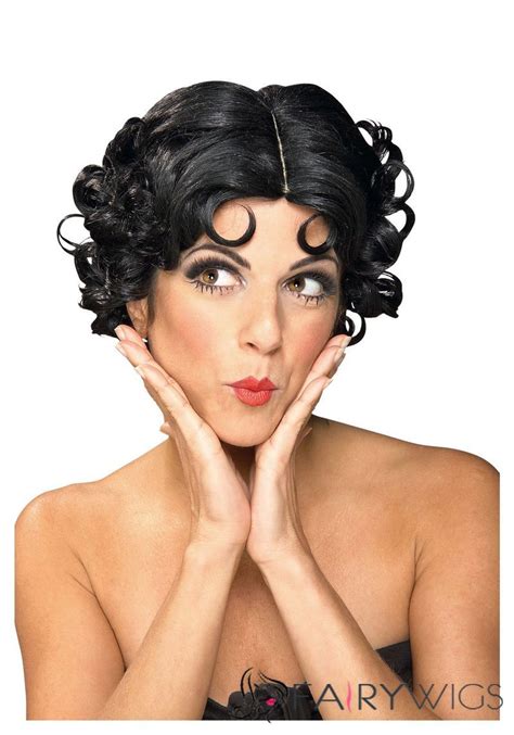 Betty Boop Wig Perruques Halloween Perruque Disco Perruque