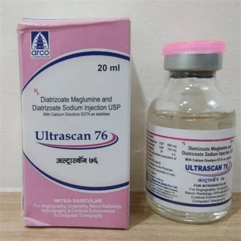 Diatrizoate Meglumine Sodium Injection USP 20 Ml At Rs 850 In Rangareddy