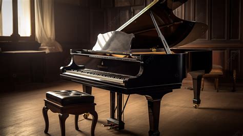 Fondo Un Viejo Piano De Cola Sentado En Una Habitaci N Fondo Piano De