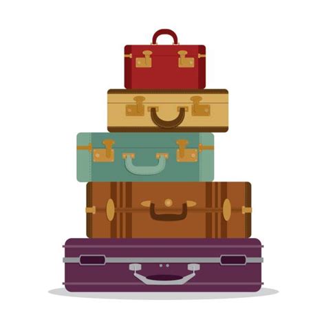 Old Suitcase Illustrations Royalty Free Vector Graphics And Clip Art