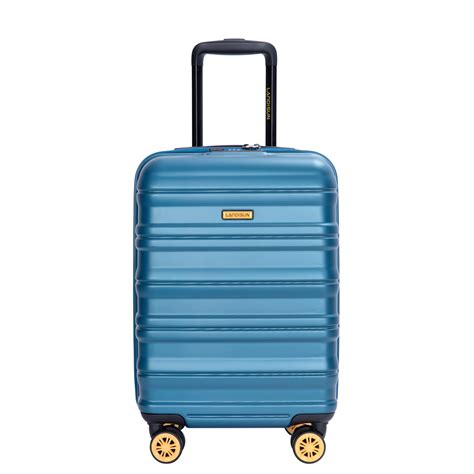 Airline Approved 18.5" Carry-on Luggage Bag with TSA Approval Hard Shell Spinner Wheels，Business ...