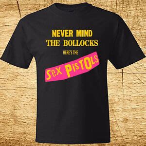 Sex Pistols Never Mind The Bollocks Rock Legend Men S Black T Shirt