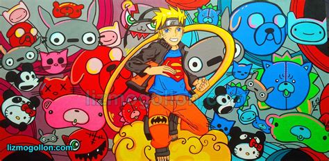 Title: "Opps Crossover" Manga pop art | Design comics, Art, Fan art