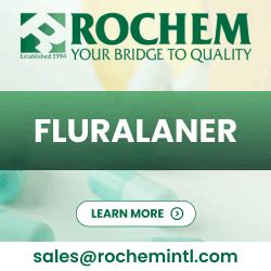 Fluralaner - Uses, DMF, Dossier, Manufacturer, Supplier, Licensing ...