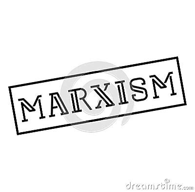 MARXISM Stamp On White Background Cartoon Vector | CartoonDealer.com ...