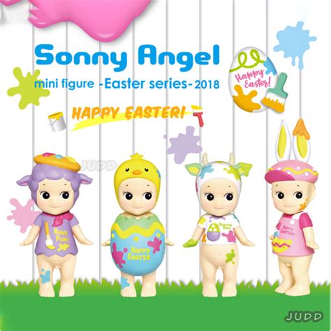 Sonny Angel 2018 Happy Easter Series Blind Box Bunny Cow Egg Decoration