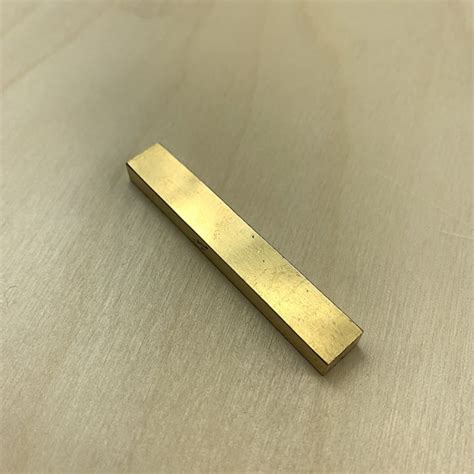 Electric Bass Brass Nut Blank – Flat – S-2610 – Guitar Tools ...