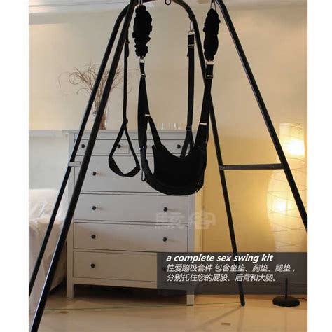 Quality Sex Furniture Sex Swing With Steel Stand Frame Heavy Duty Fantasy