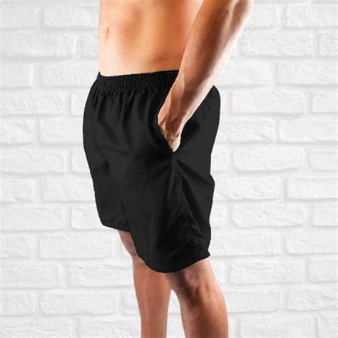 Short Tactel Masculino Academia Fitness Bermuda Preto Shopee Brasil