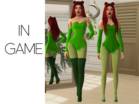 The Sims Resource Ivy Halloween Costume