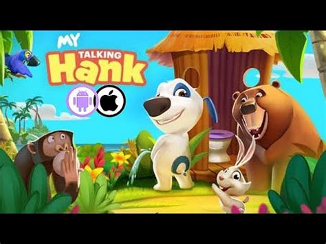 My Talking Hank Gameplay Android Ios Youtube