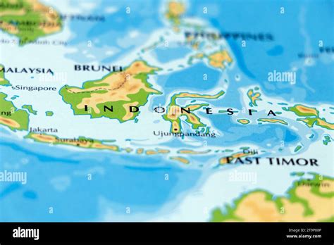 Mapa político de asia pacific immagini e fotografie stock ad alta