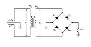 Rectifier Circuit Diagram Without Transformer