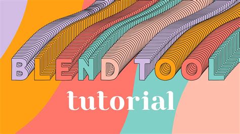 How To Use The Blend Tool In Adobe Illustrator Top Tip Thursday