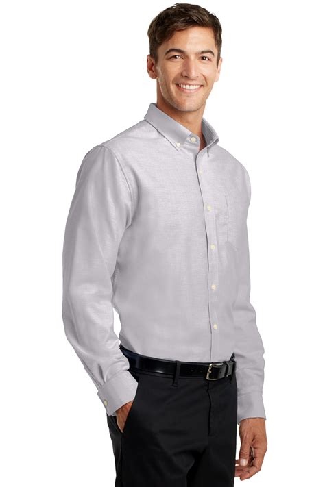 Port Authority Superpro Oxford Shirt S658 At Wholesale Prices