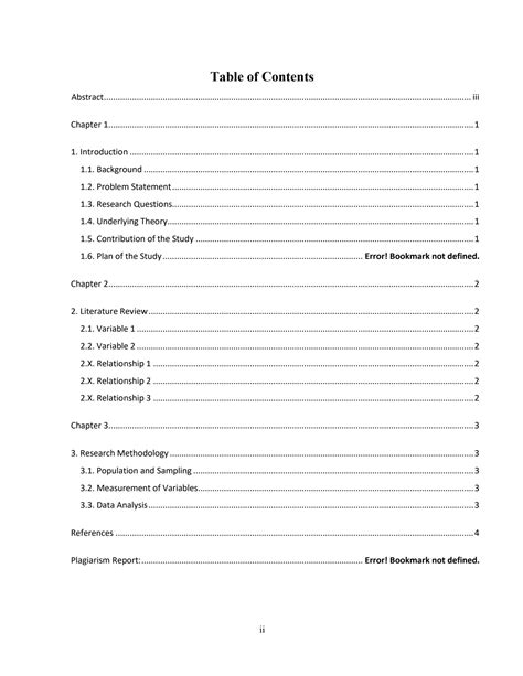 Solution Thesis Research Proposal Annotated Template Studypool