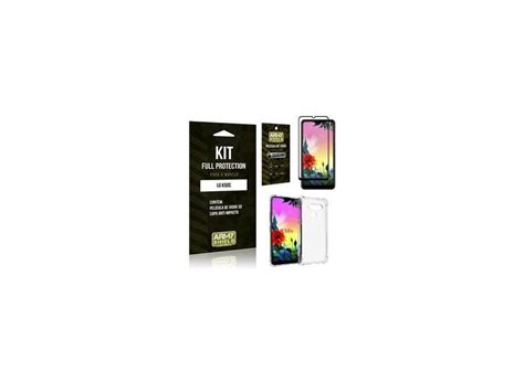 Kit Full Protection LG K50s Película de Vidro 3D Capa Anti Impacto